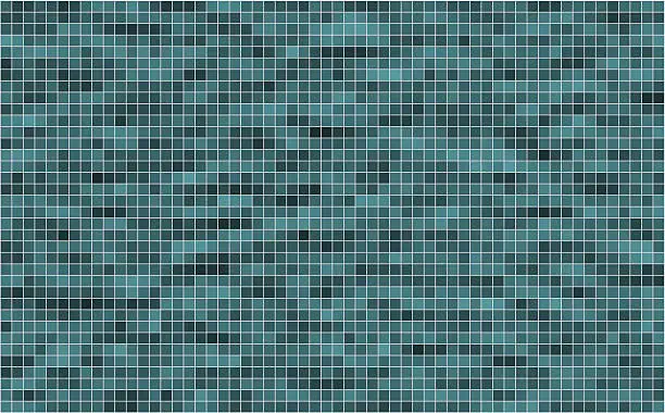 Vector illustration of Vector mosaic background textured