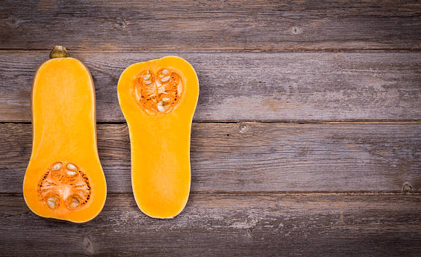 istock Sliced butternut squash on wood 465486315