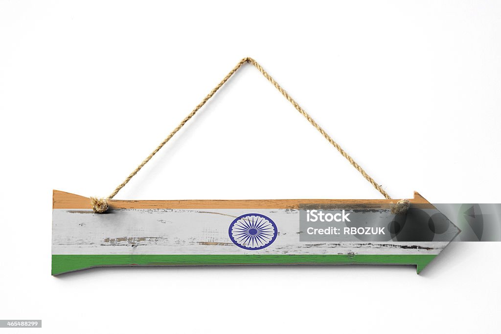 In questo modo, India - Foto stock royalty-free di Bandiera