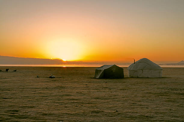 istock Yurts in Kyrgyzstan 465488674