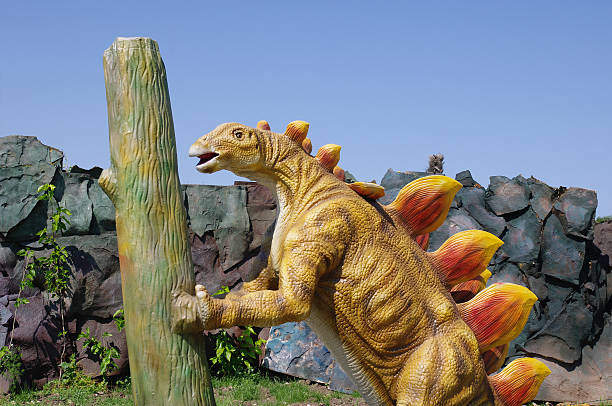 istock Model of Stegosaurus dinosaur 465488782
