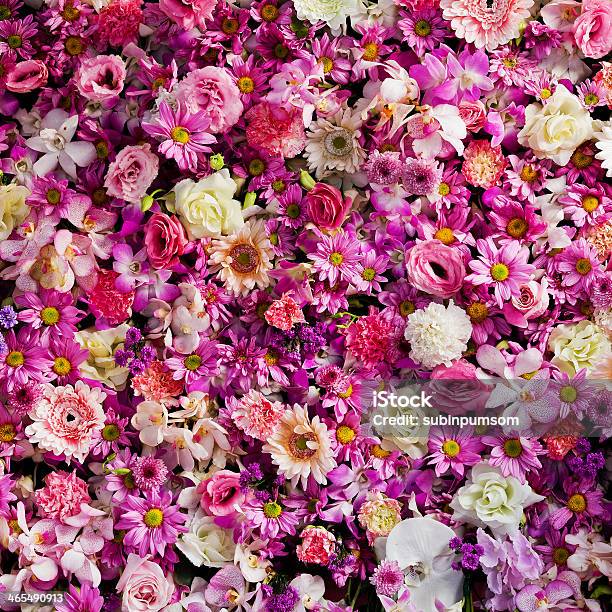 Beautiful Flowers Background For Wedding Scene Stock Photo - Download Image Now - Adult, Botany, Bouquet