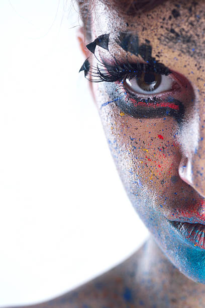 istock Beautiful Woman with  Luxury Makeup 465491075