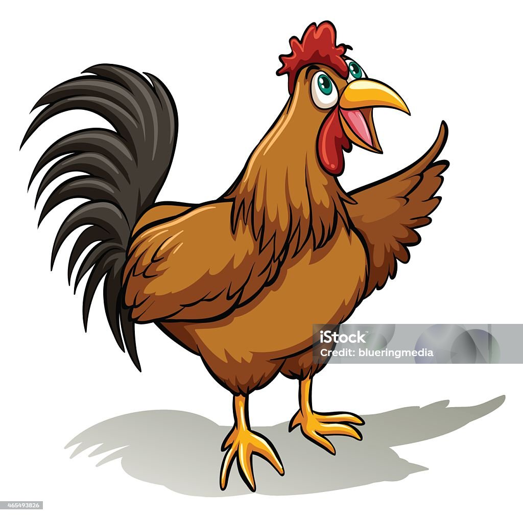 Cock Stock Illustration - Download Image Now - 2015, Animal, Backgrounds -  iStock
