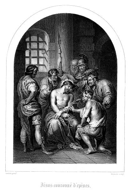 istock Jesus and the Crown of Thorns 465498325
