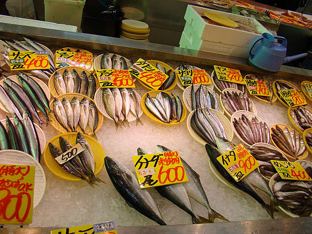 istock fish market in Japan 465501242