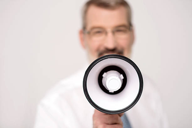 istock Dear customers, listen to me ! 465501772