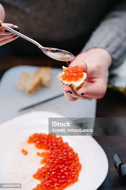 Caviar Stock Photo - Download Image Now - 2015, Alcohol - Drink, Animal Egg