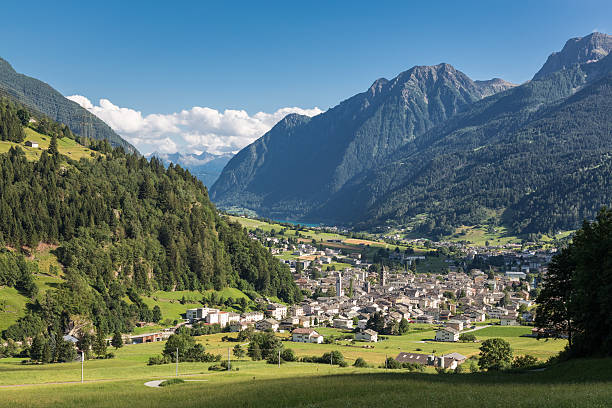 istock Poschiavo late afternoon, Switzerland 465504171