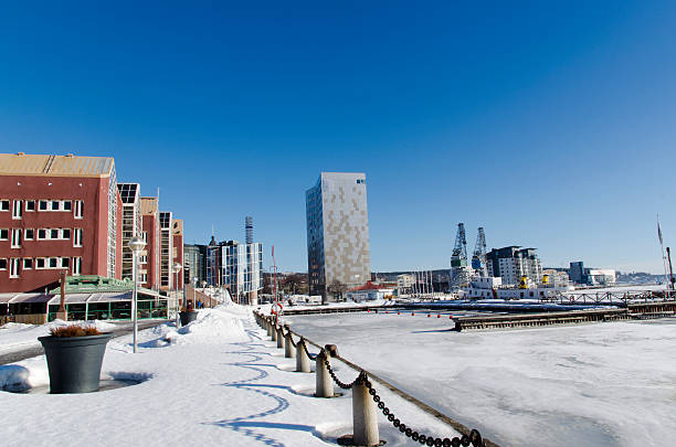 istock View over ornskoldsvik guest harbor 465504326