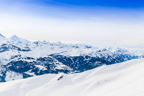 istock Alps mountain landscape. Winter landscape 465507926