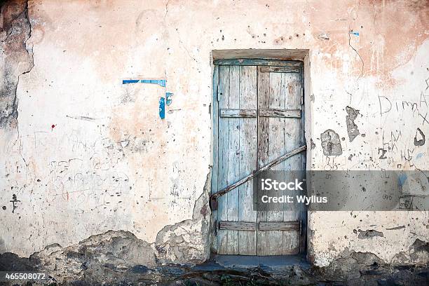 Old Door Stock Photo - Download Image Now - 2015, Abandoned, Ancient