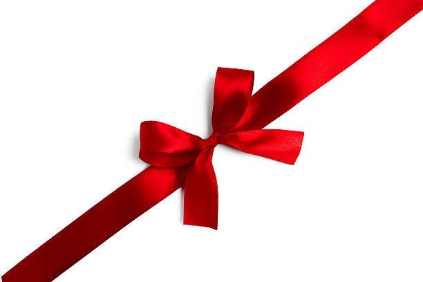 istock red ribbon isolated on white background 465508560