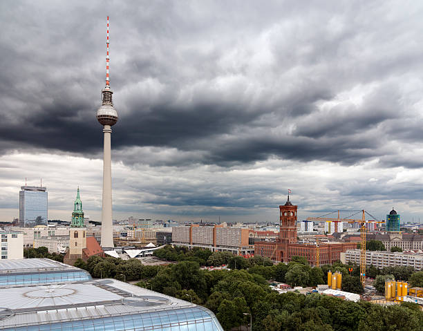 istock Berlin TV Tower and Town Hall 465509133