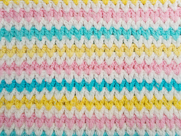 Wool with Pastel Colors stock photo