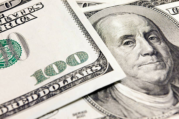 istock Close-up of 100$ bill and Benjamin Franklin 465509929