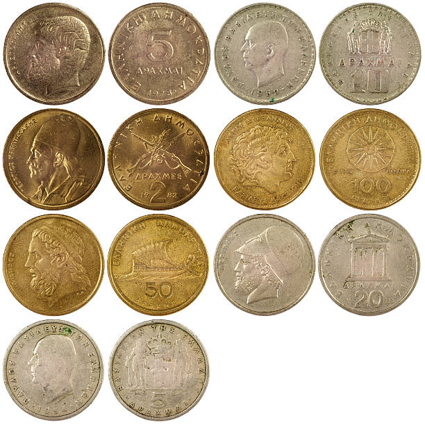 istock old vintage coins of greece 465512945