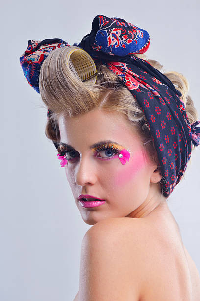 istock Beautiful Woman with  Luxury Makeup 465513241