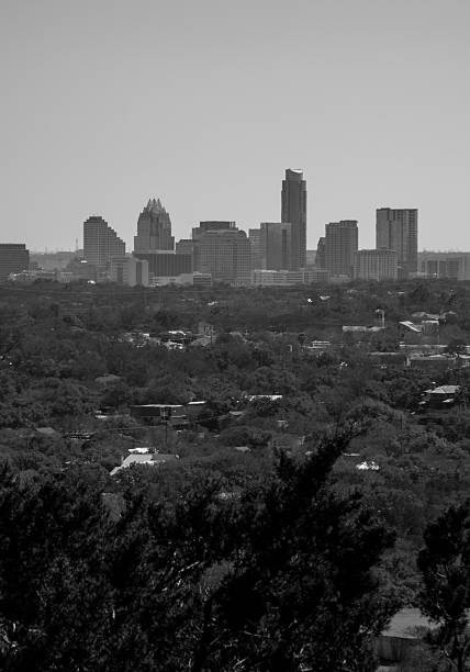 istock Austin Texas Monochrome Vertical Mount Bonnell View 465513352