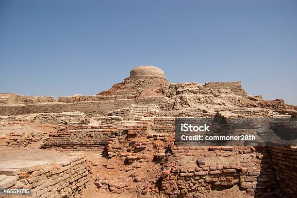 Ancient City Of Moen Jo Daro Sindh Pakistan Stock Photo - Download Image Now - Indus Valley, Pakistan, Sind