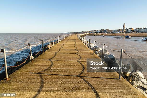 Herne Bay Kent Uk Stock Photo - Download Image Now - Herne Bay, Clock Tower, Beach