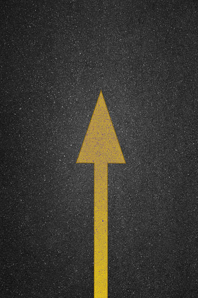 istock Arrow on the street 465519865