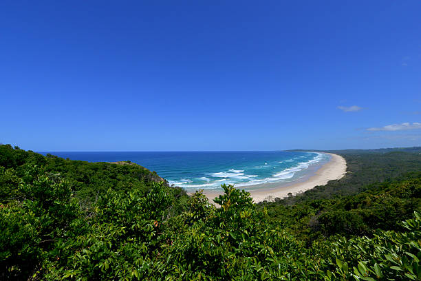 istock High angle view of Tallow Beach, Byron Bay 465521398