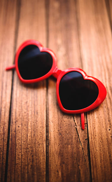 istock heart shape sunglasses for st. valentine 465522069