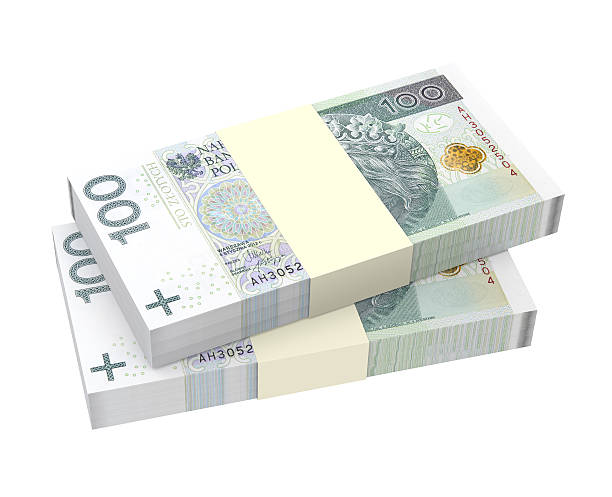 istock Polish currency isolated on white background. 465524402