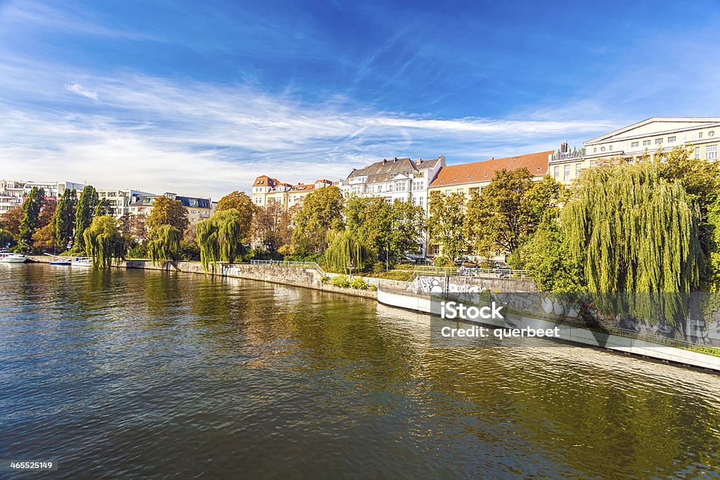 Berlin, direkt am Ufer der Spree - Lizenzfrei Charlottenburg Stock-Foto