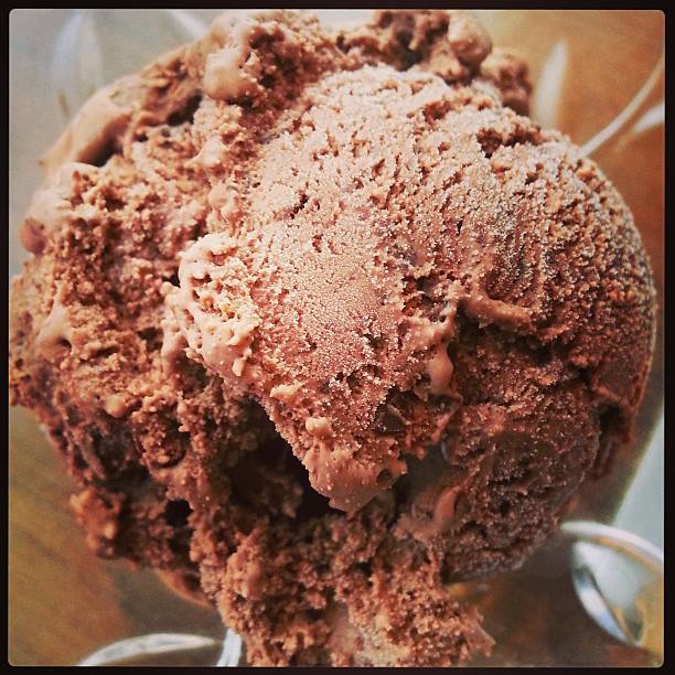 istock Closeup of chocolate Ice Cream 465525885