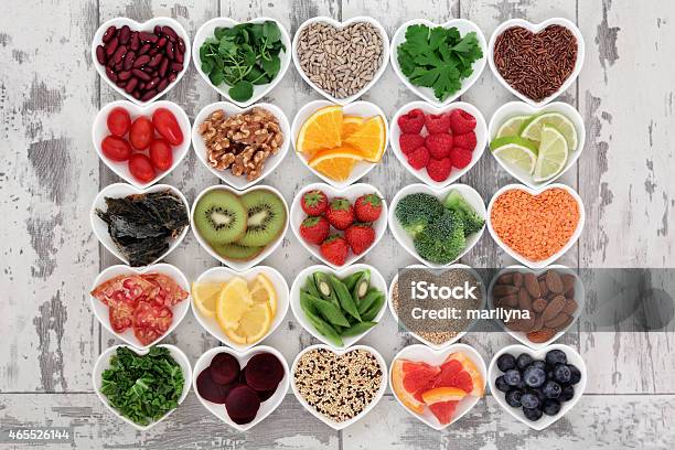 Detox Diet Food Stock Photo - Download Image Now - 2015, Antioxidant, Berry Fruit