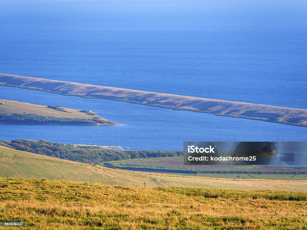 chesil beach a view of chesil beach dorset UK Abbotsbury Stock Photo