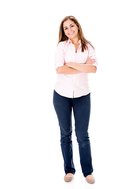 istock Confident woman with arms crossed 465528427