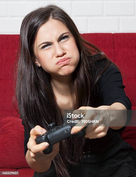 Female Gamer Stock Photo - Download Image Now - 20-24 Years, 20-29 Years, Adult