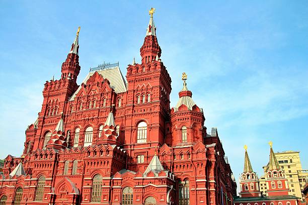 State Historical Museum, Red Square, Moscow State Historical Museum, Red Square, Moscow historical museum stock pictures, royalty-free photos & images