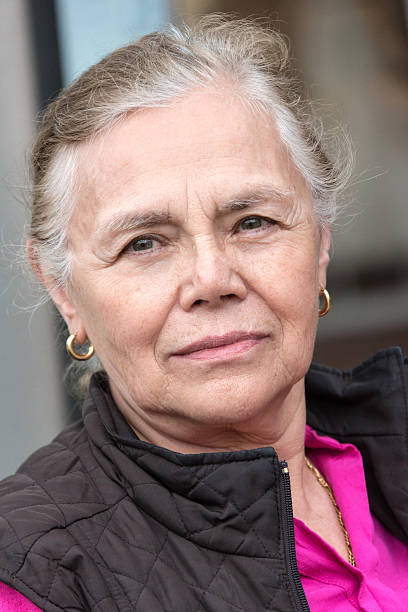 istock Serious Senior woman 465531345