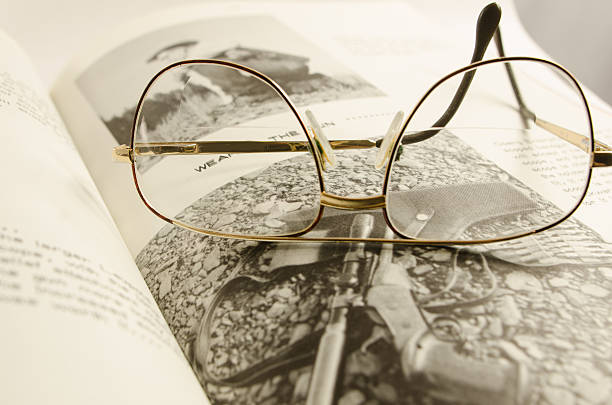 istock Handgun Book and Glasses 465531509