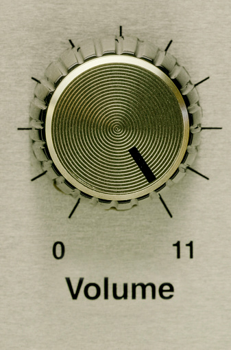 Volume knob to eleven