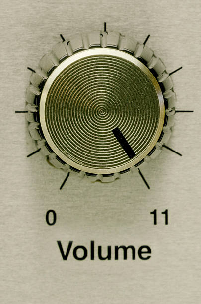 Volume to eleven Volume knob to eleven volume knob stock pictures, royalty-free photos & images