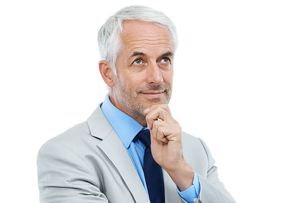 istock Wondering what his next business move is 465532875