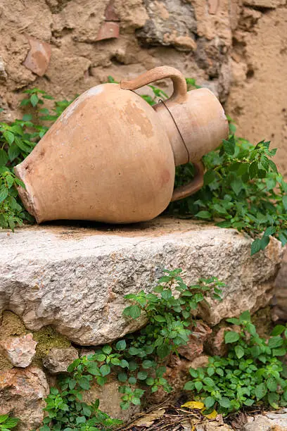 old amphora in Mallorca, Spain