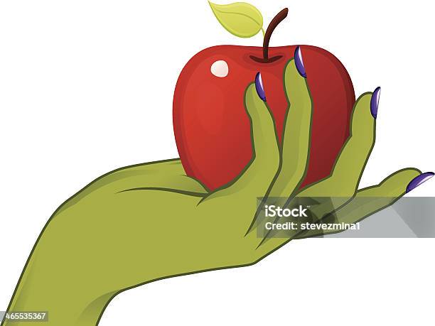 Wicked Witch Stock Illustration - Download Image Now - Apple - Fruit, Poisonous, Women