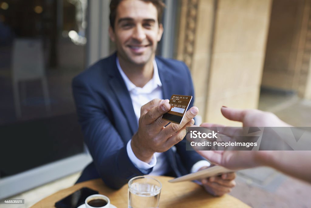 Nunca saia sem ele! - Foto de stock de Cartão de crédito royalty-free