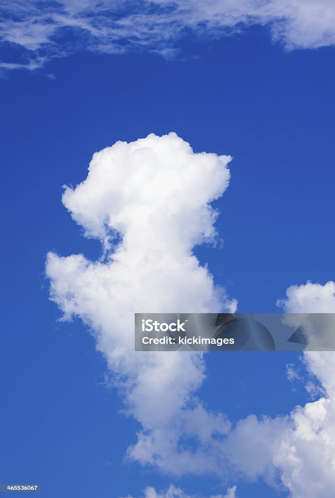 Paisagem com nuvens - Royalty-free Ambiente Foto de stock