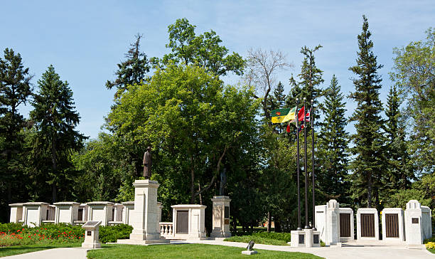 istock Saskatchewan War Memorial in Regina 465537150