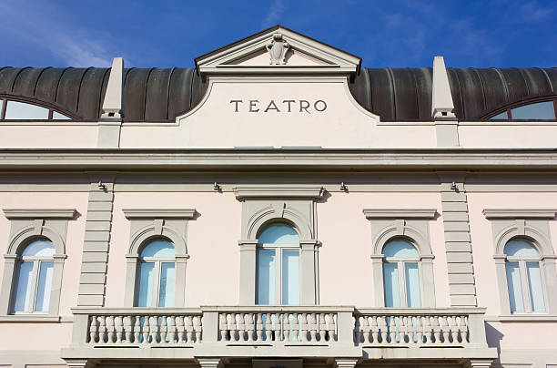 istock Facade of the Theater in Gradisca d'Isonzo 465540091
