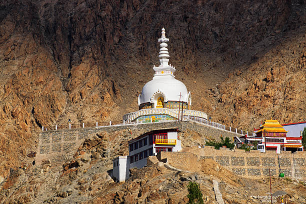 istock Shanti Stupa, Ladakh, Jammu and Kashmir, India 465540096
