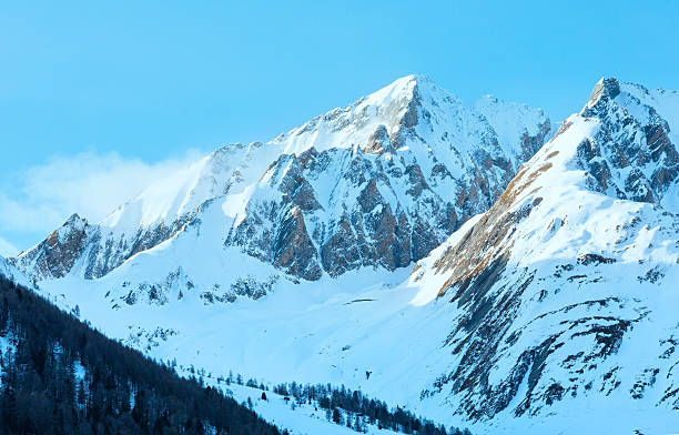 istock Winter mountain country landscape  (Austria). 465540625