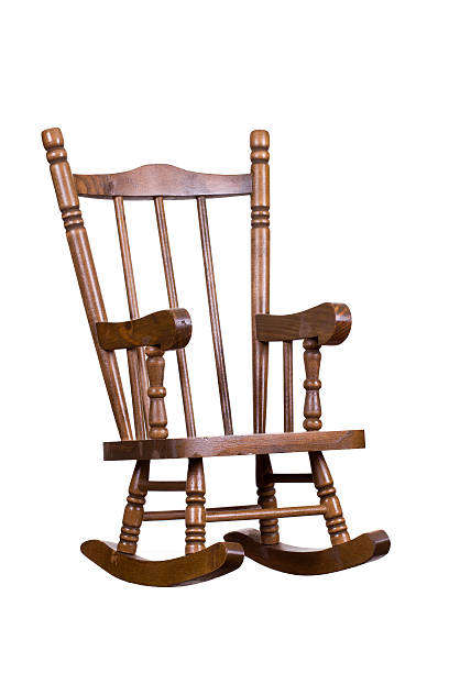 istock old wooden rocking chair 465543317